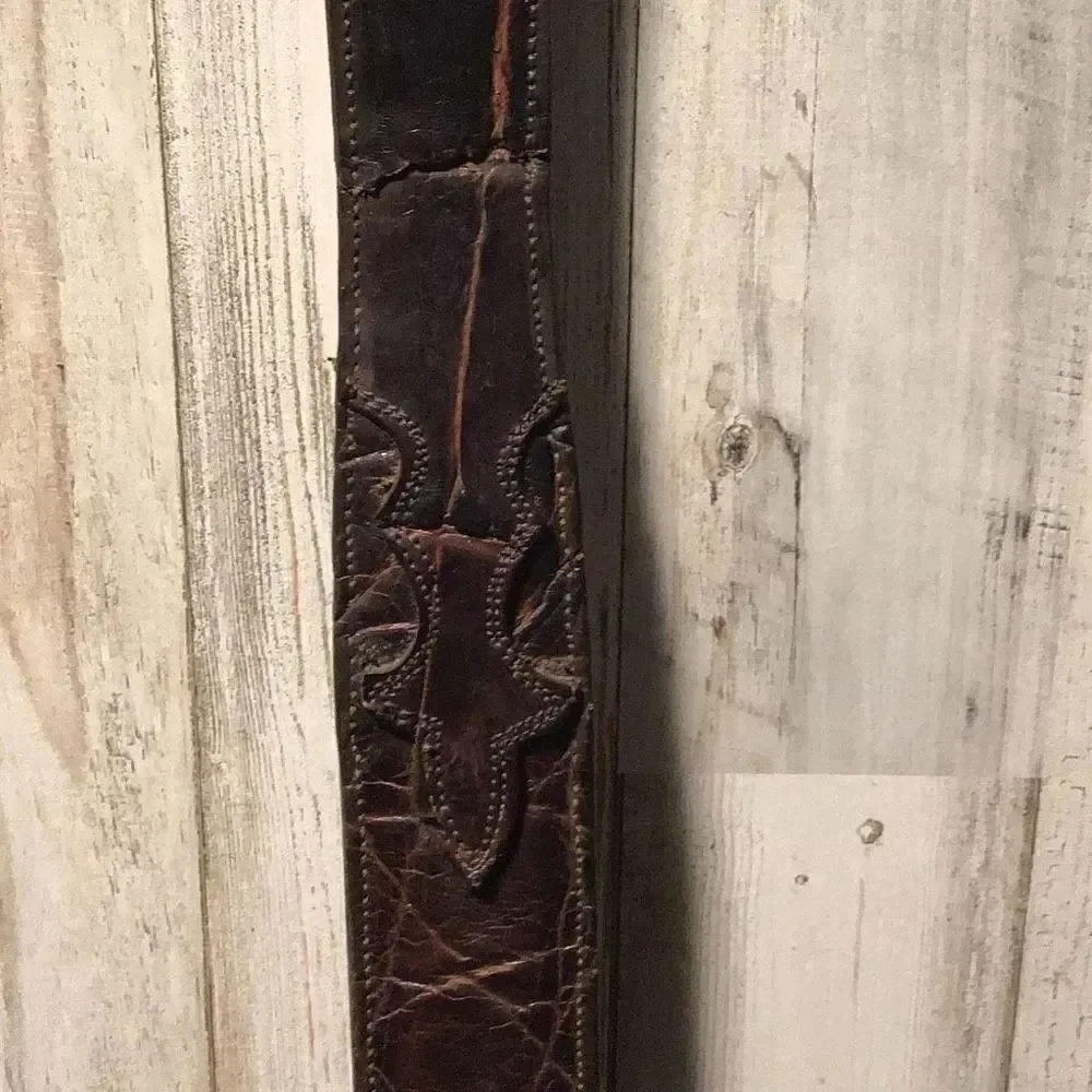 Billy Martin belt alligator